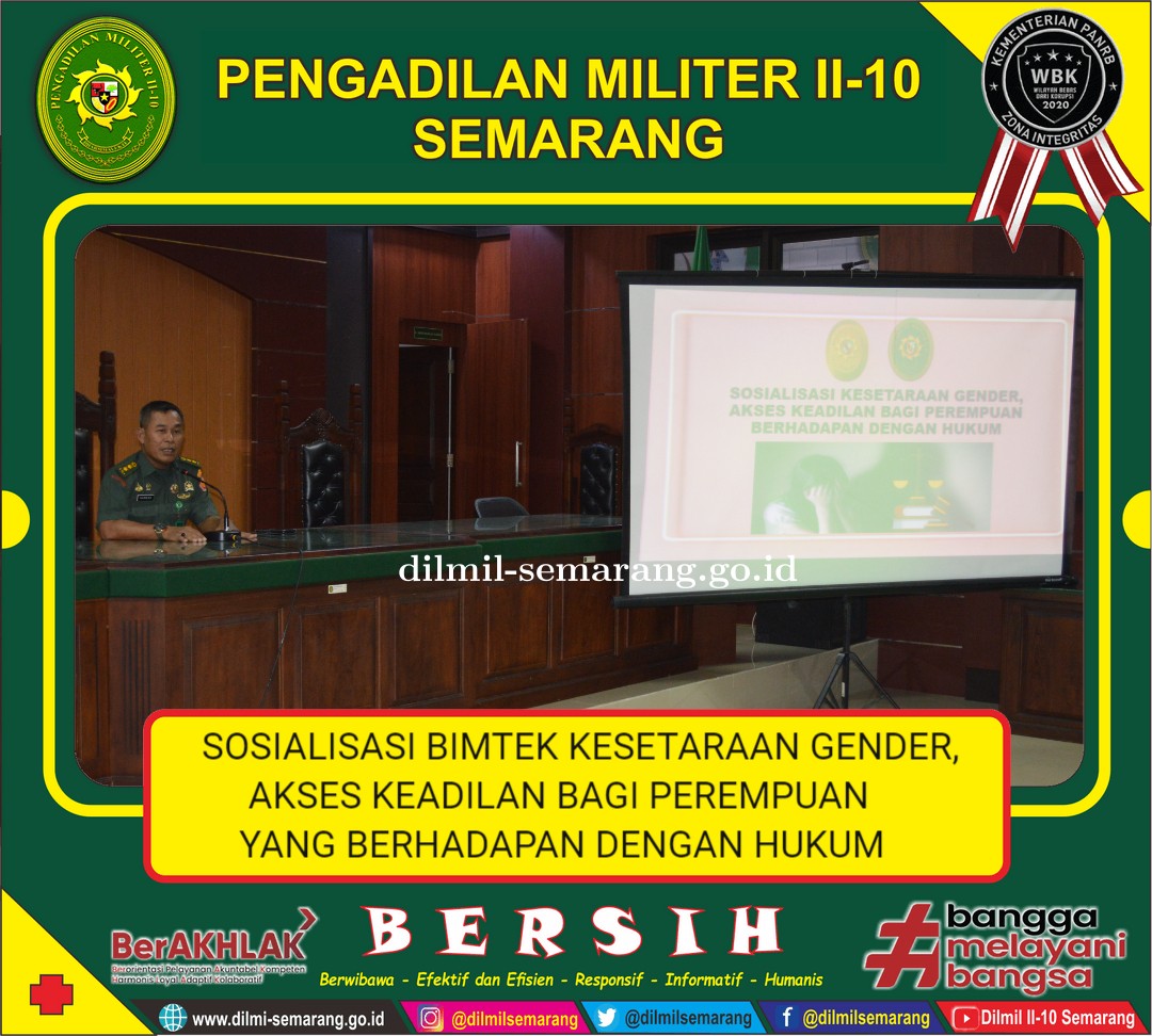 Sosialisasi Bintek Kesetaraan Gender, Akses Keadilan Bagi Perempuan yang Berhadapan dengan Hukum