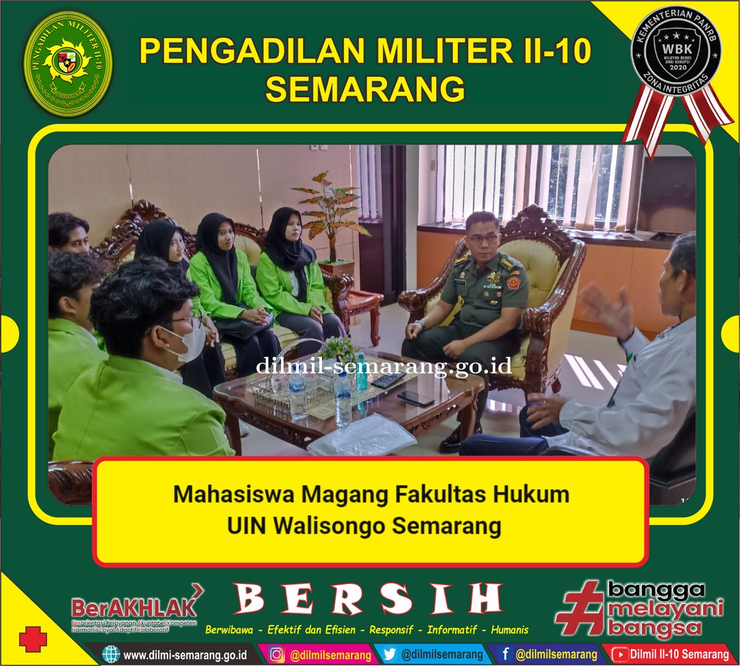 Magang Mahasiswa UIN Walisongo Semarang