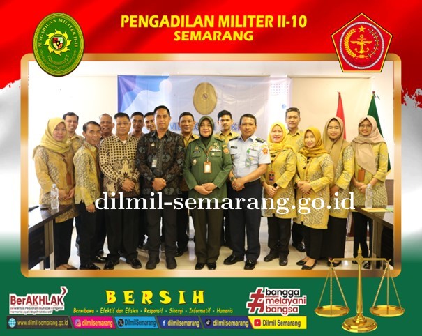 Pembinaan Teknis Kesekretariatan yng diselenggarakan oleh Pengadilan Militer Tinggi II Jakarta
