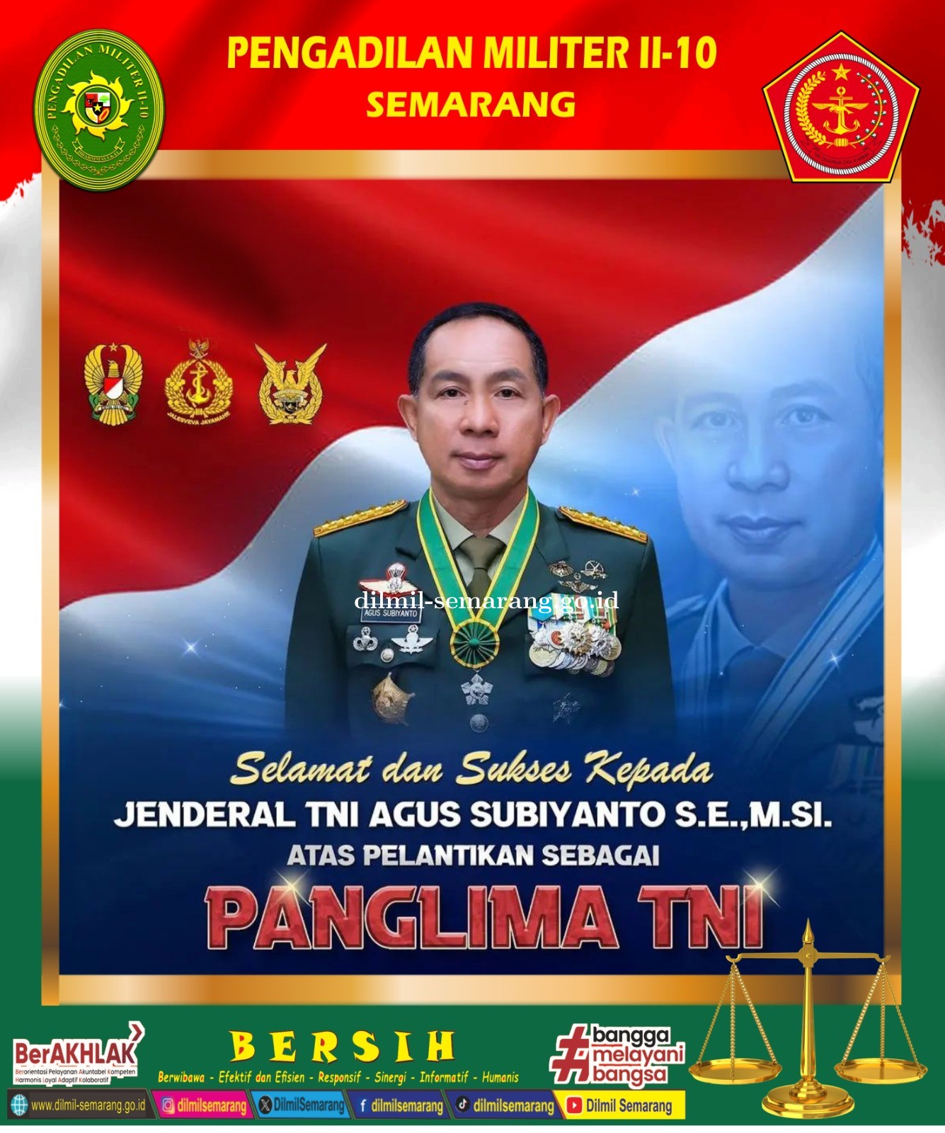 Pelantikan PANGLIMA TENTARA NASIONAL INDONESIA