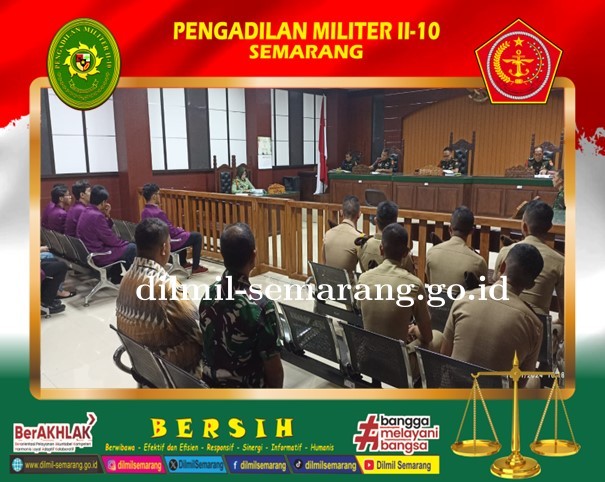 Latihan Praktik Jabatan/OJT Taruna Akmil tingkat IV di wilayah Kumrem 073/Makutarama