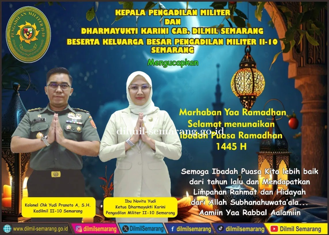 Selamat menunaikan ibadah puasa Ramadhan 1445 H 