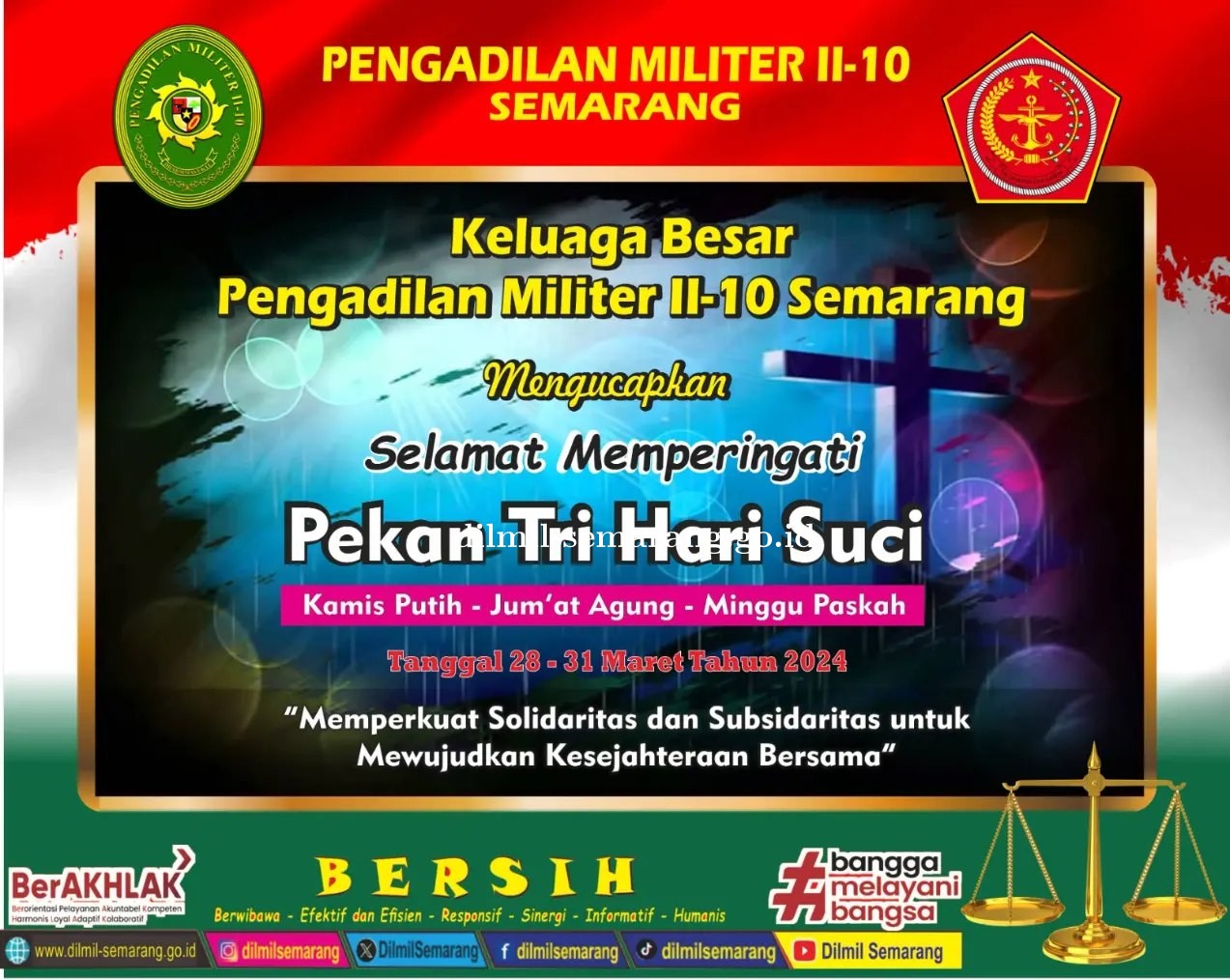 Selamat memperingati Pekan Tri Hari Suci