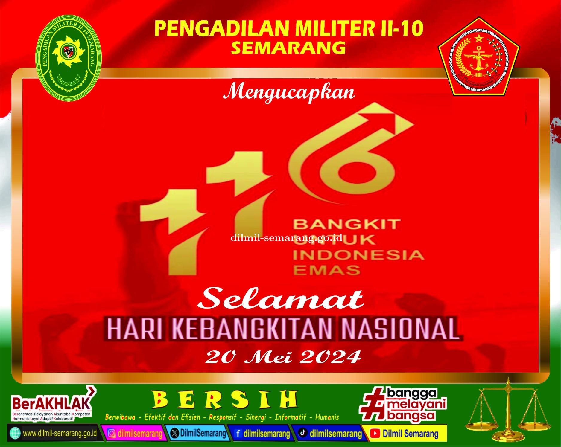 Selamat Memperingati Hari Kebangkitan Nasional ke-116 