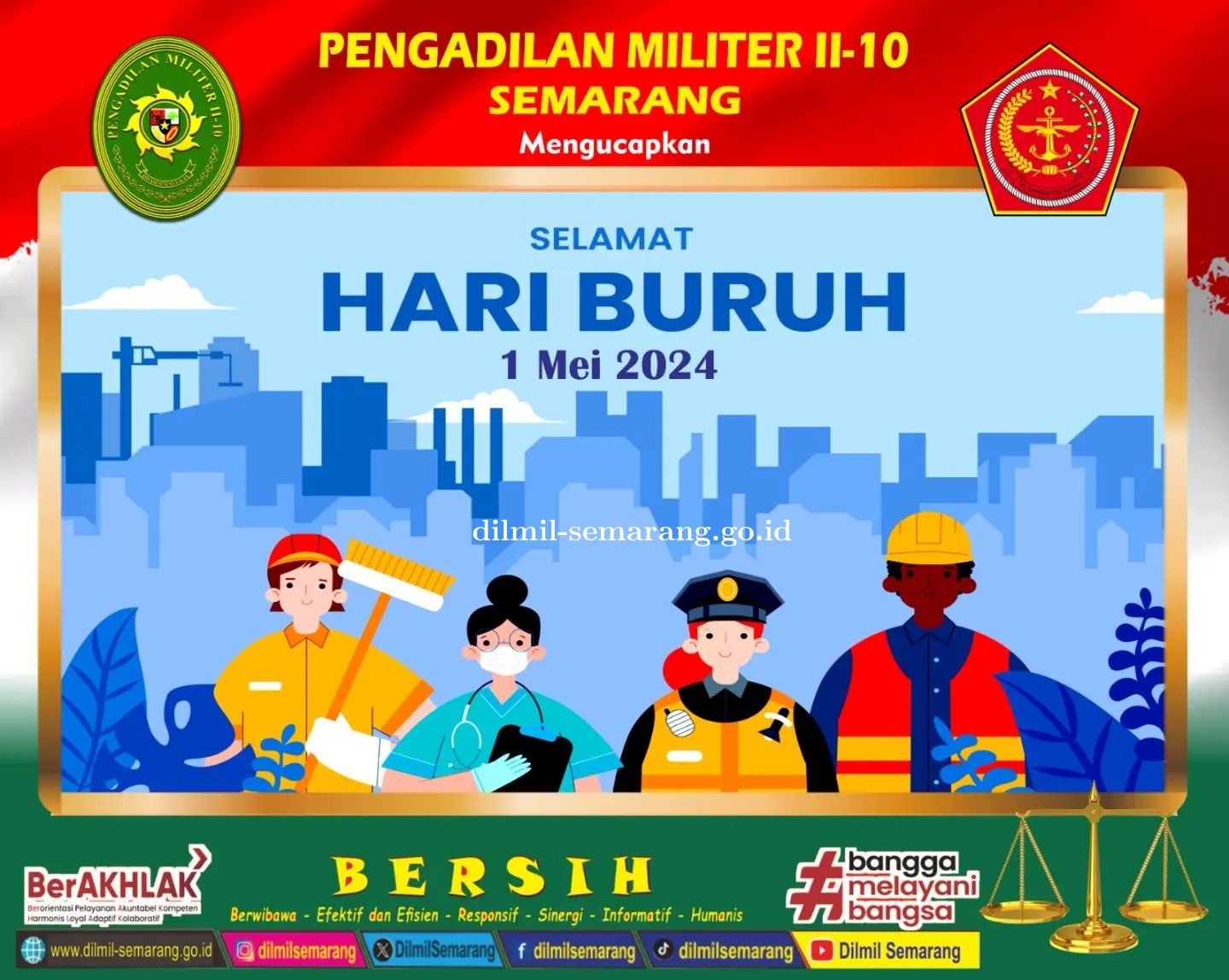 Selamat Hari Buruh 1 Mei 2024