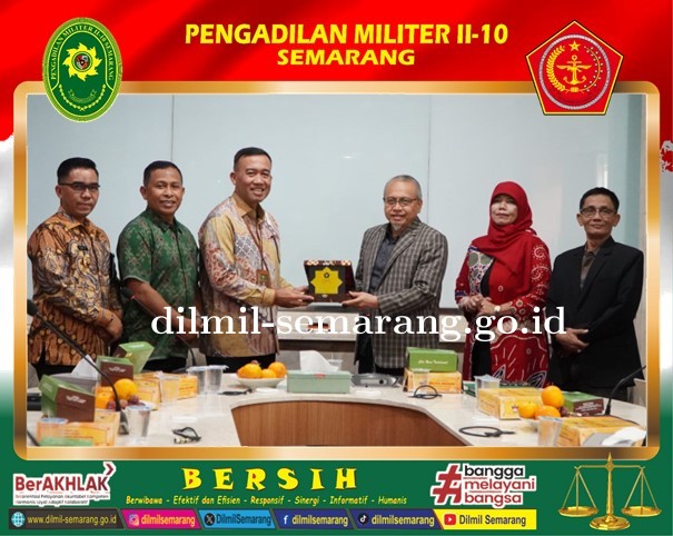 Audiensi dan wawancara Tim Dirjenbadilmiltun Mahkamah Agung RI dengan Fakultas Hukum Universitas Islam Sultan Agung Semarang