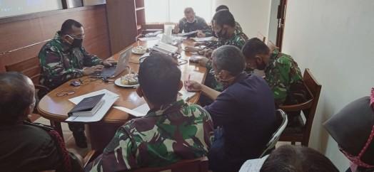 Kadilmil II-10 Semarang memimpin rapat persiapan surveillance APM