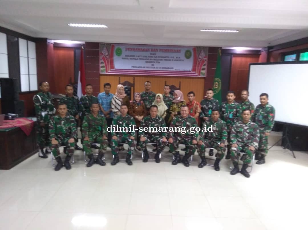 Kunjungan Pembinaan dan Pengawasan Wakadilmilti II Jakarta