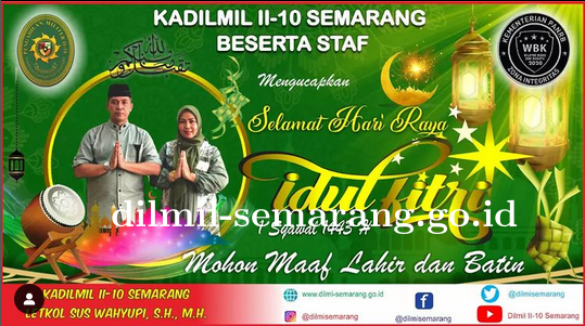 Selamat Hari Raya  Idul Fitri 1443H  