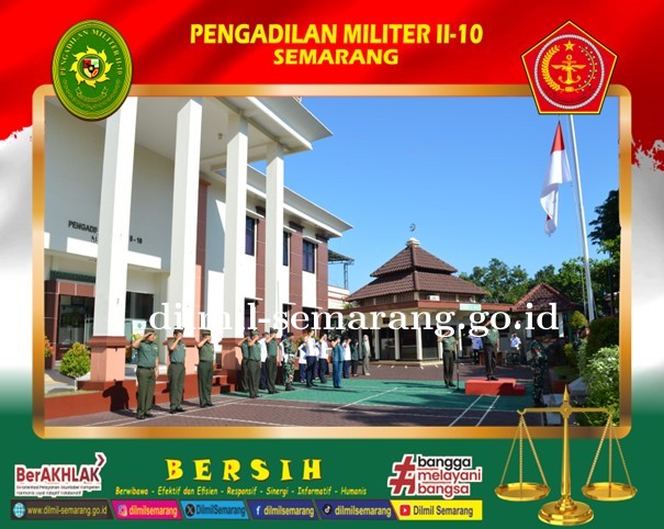 Upacara pengibaran bendera merah putih tanggal 17 Februari 2024