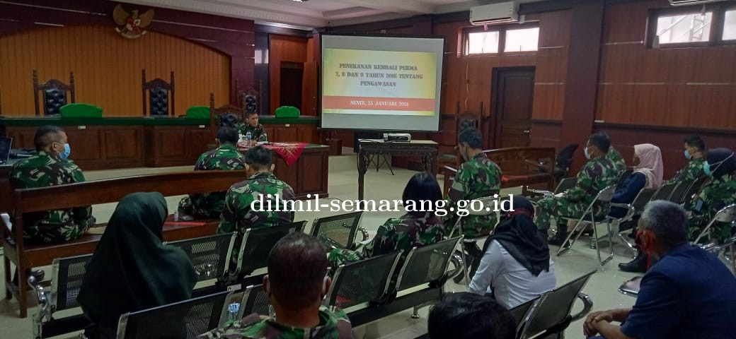 Rapat Sosialisasi Perma 7, 8 dan 9 Tahun 2016 Tentang Pengawasan