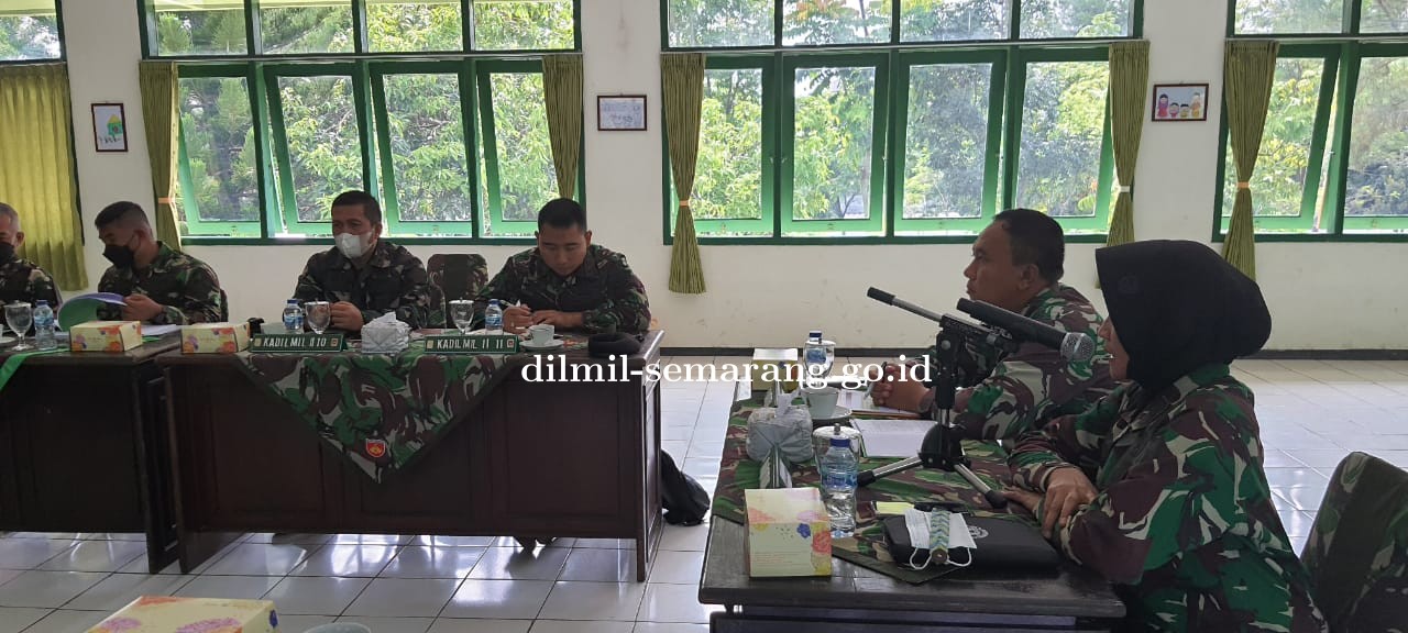 Rapat Komuniti Hukum Wilayah Kodam IV/Diponegoro
