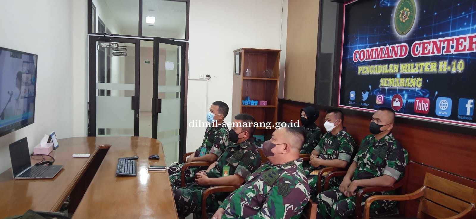 Peluncuran dan Sosialisasi Aplikasi E-LAP, MONEKSTUN dan E-SURVEY Ditjen Badilmiltun MA RI