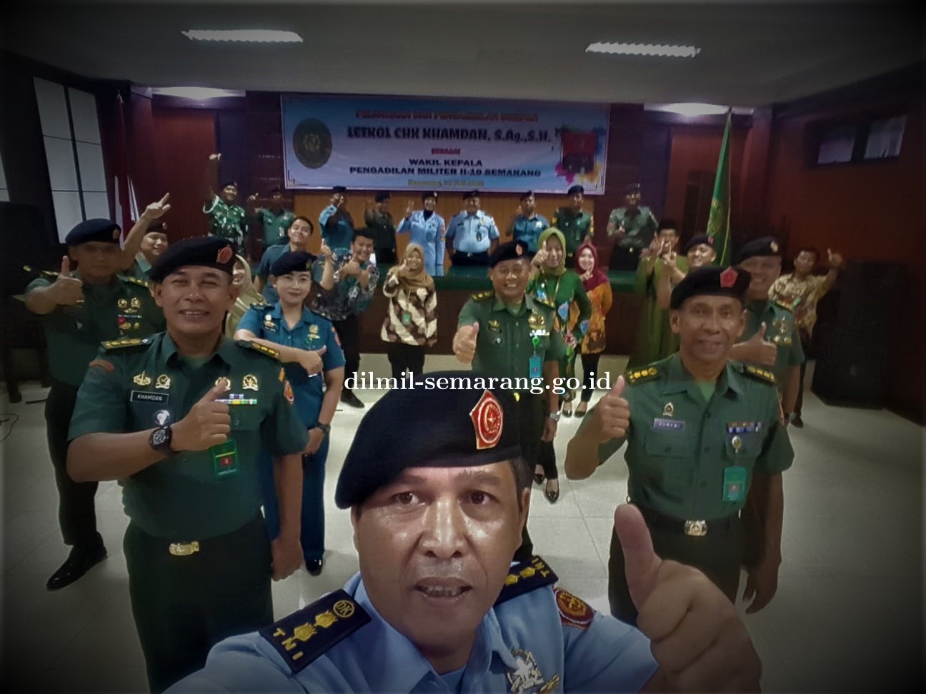 Penyumpahan dan Pelantikan Wakadilmil II-10 Semarang