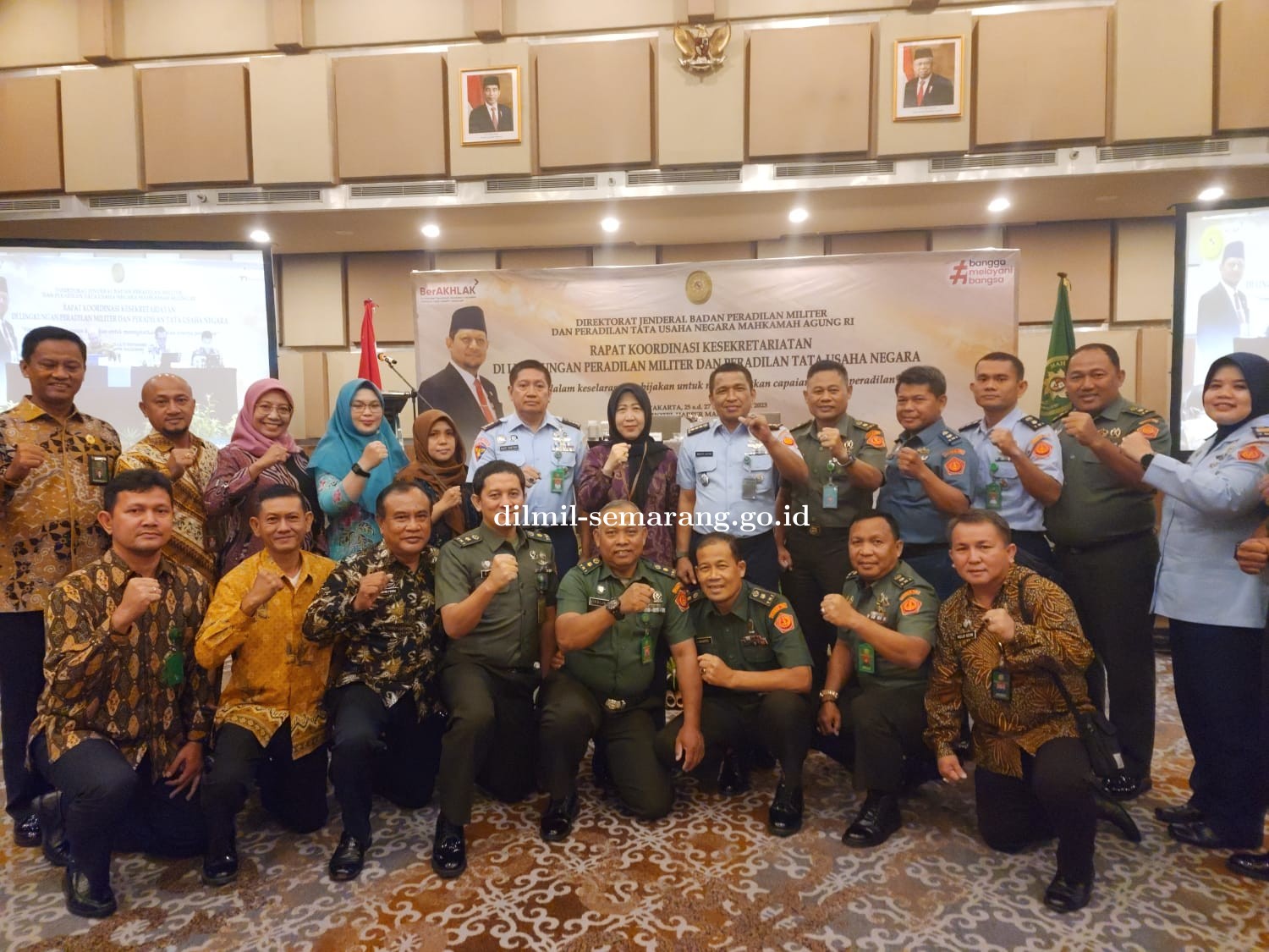 Rapat Koordinasi Kesekretariatan di Lingkungan Peradilan Militer dan Tata Usaha Negara