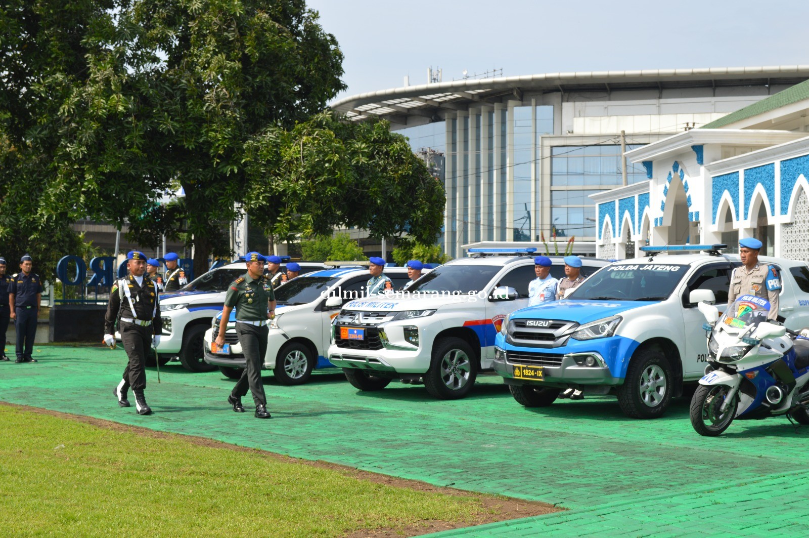 Upacara Gelar Operasi Gaktib POM TNI dan Operasi Yustisi POM TNI