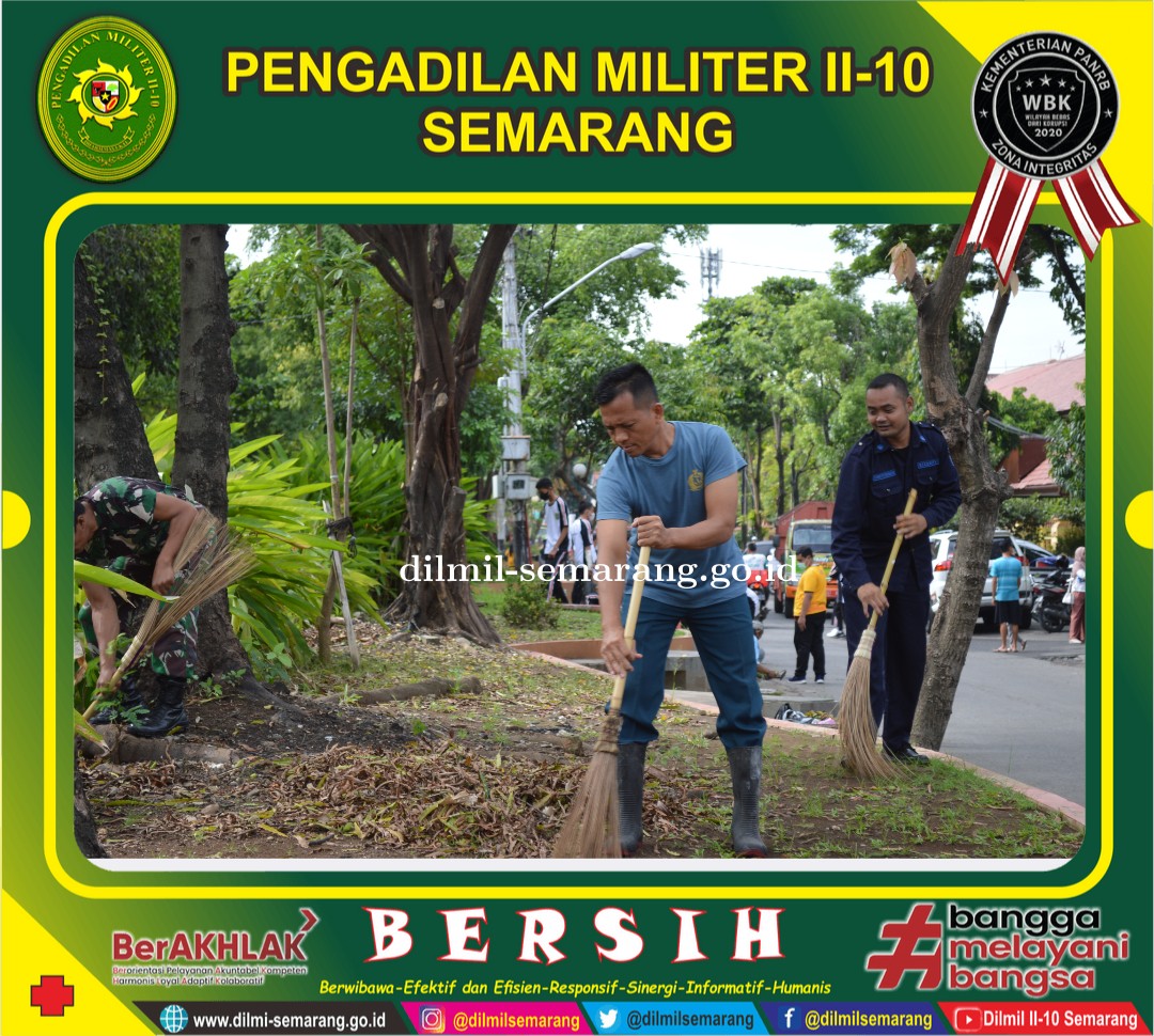 Kerja Bakti bersama Kecamatan Semarang Barat