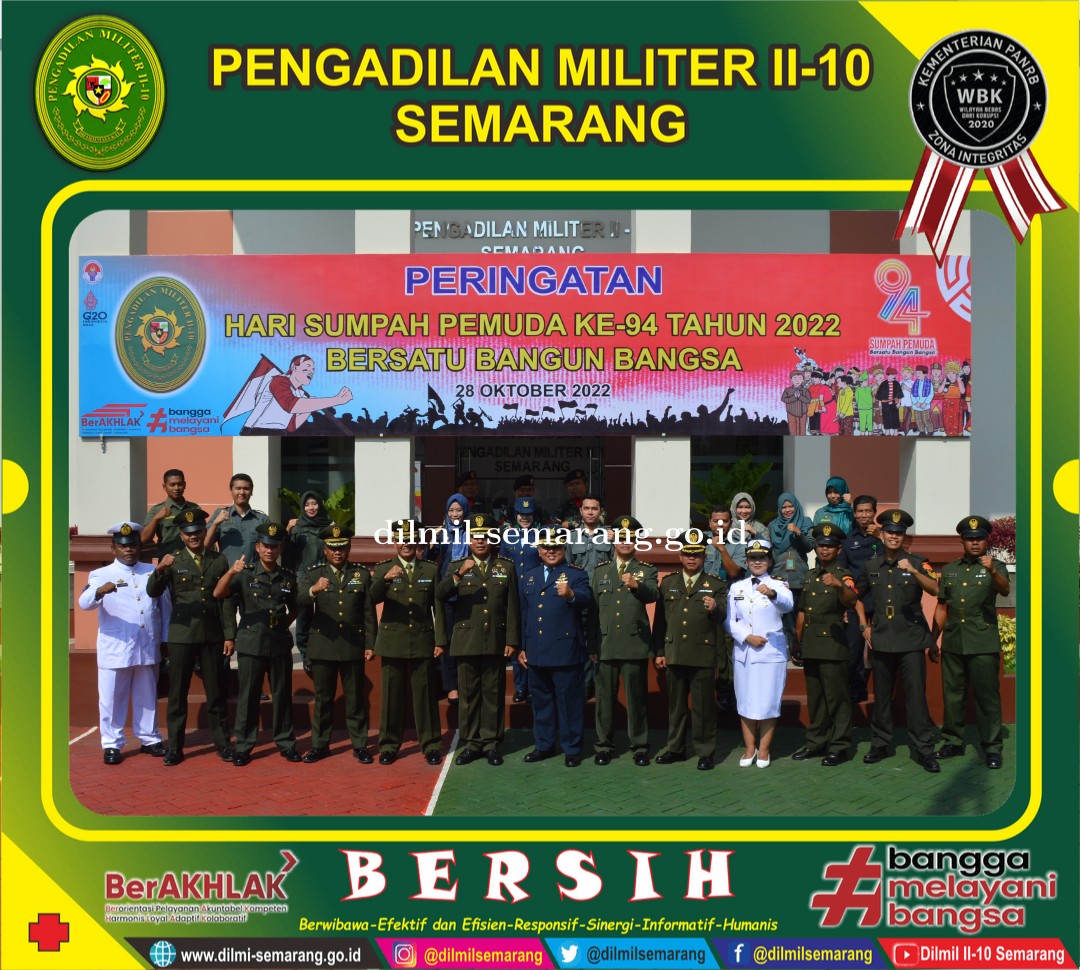Upacara Bendera Peringatan Sumpah Pemuda ke-94 