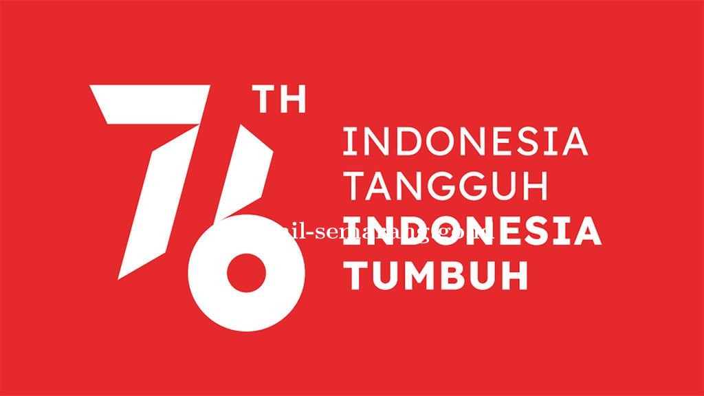 Logo dan tema HUT ke 76 Republik Indonesia